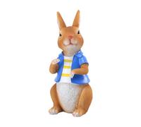 Garden Ornaments Bunny Statue, Waterproof Resin Rabbit Outdoor Decoration for Patio, Yard, Lawn, and Balcony, Unique Gift for Gardening Enthusiasts