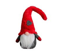 Garden Ornaments Outdoor Garden Gonks Ornaments Outdoor Christmas Gonks Large Light Up Garden Gnomes Ornaments Outdoor Garden Solar Panel Doll Plush With Skeleton 20Cm