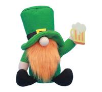 Garden Ornaments Outdoor Gnomes Plush Birthday Irish Leprechaun Garden Gnome Irish Garden Gnome Christmas Gnomes Plush Gnome Garden Ornaments