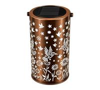Garden Ornaments Outdoor Solar Garden Lights - Hummingbird Solar Lanterns, Waterproof Outdoor Solar Lanterns for Outside Garden Decor Ideal Gifts for Grandma Mum Mother's Day Christmas Presents