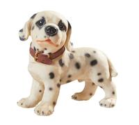Garden Ornaments, Realistic Standing Dog Statue, Waterproof Resin Sculpture for Outdoor Home Courtyard Grass, Animal Memorial Figurines,