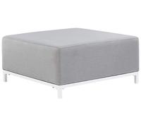 Ottoman ROVIGO Fabric Light Grey