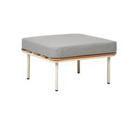 Garden Ottoman SENISE Grey
