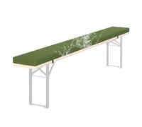 Garden Outdoor Bench Cushion - 120cm/150cm/100cm/180cm x 50cm/40cm/30cm/25cm - 2/3 Seater Indoor Non-Slip Seat Pad for Beer Bench, Patio, Long Chairs, Swings,K 38,150x30x3cm