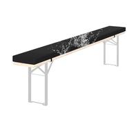 Garden Outdoor Bench Cushion - 120cm/150cm/100cm/180cm x 50cm/40cm/30cm/25cm - 2/3 Seater Indoor Non-Slip Seat Pad for Beer Bench, Patio, Long Chairs, Swings,A 8,180x40x3cm