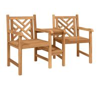 Outdoor Chairs Brown Solid teak wood Outdoor Seating Garden Chairs vidaXL