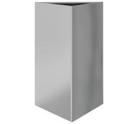 Garden Outdoor Flower Pot Patio Planter Box Triangular Steel vidaXL