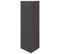 (olive green, 30 x 26 x 75 cm/ 1 pcs) vidaXL Garden Planters Outdoor Flower Pot Patio Planter Box Triangular Steel