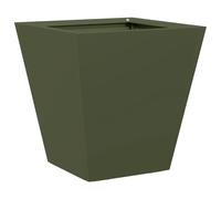 Garden Outdoor Flower Pot Patio Raised Bed Planter Box Steel vidaXL