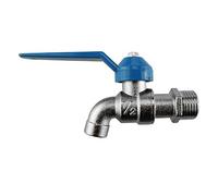 Garden Outside Tap 1/2 & 3/4 Quick Connector Hose Plug Various Models Lever (Garden tap, 1/2")