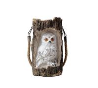 Garden Owl Light for Outdoor Lighting Waterproof LED Solar Hanging Night Light Decoration for Home and Garden Decorative Light for Patio Balcony Terrace Backyard