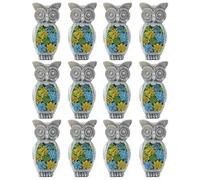 ILFD Group Ltd Solar Owl Garden Ornament 23Cm / 9" - Pack Of 12