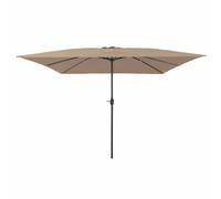 Garden Parasol 295x295cm Outdoor Umbrella UV Resistant Anthracite