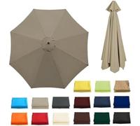 Garden Parasol Cover Fits 23.5m Umbrellas 6/8 Ribs Durable Outdoor Protection for Beach Patio and Garden Use UV Resistant Waterproof Material