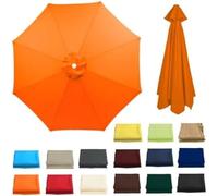 Garden Parasol Cover Fits 23.5m Umbrellas 6/8 Ribs Waterproof Outdoor Protection Ideal for Beach & Garden Use Durable & UV Resistant