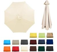 Garden Parasol Cover Fits 23.5m Umbrellas 6/8 Ribs Waterproof & UV Resistant Perfect for Outdoor Beach & Garden Use Durable Protection Cover