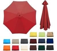 Garden Parasol Cover for 23.5m Umbrellas Fits 6/8 Ribs Waterproof Outdoor Protection Ideal for Beach and Patio Durable and WeatherResistant.