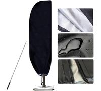 Garden Parasol Covers Waterproof Anti Patio Umbrella Cover Use Tear Resistant For Outdoor Cantilever Parasol Beach Umbrella Market Umbrella 55"x10", One Color, 170x50/65cm