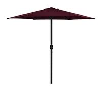 Outdoor Parasol with Aluminium Pole Umbrella Sunshades Sun Shelter vidaXL