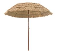 Garden Parasol Natural Polypropylene and Polyester Tilt Umbrellas Shade vidaXL