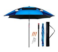 Garden Parasol Outdoor Sunshade Fishing Umbrellas, Showerproof, Sun Protection, ° Rotatable, with Upgraded Umbrella Pole, Can Rotating Height Adjustment