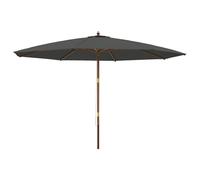 Garden Parasol Outdoor Umbrella Parasol Sun Shade with Wooden Pole vidaXL