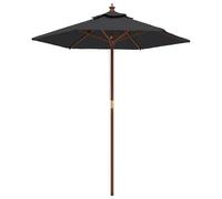 Garden Parasol Outdoor Umbrella Parasol Sun Shade with Wooden Pole vidaXL