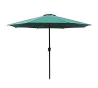Garden Parasol Outdoors, Round with Crank, UV protect factor 50+, Rainproof Patio Umbrella, for Pool Balcony Restaurant2.7m/