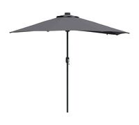 Garden Parasol Polyester and Steel Outdoor Umbrella Patio Sunshade vidaXL