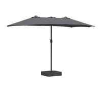 Garden Parasol Polyester Outdoor Shade Structure Patio Umbrella Sun vidaXL