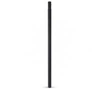 Garden Parasol Replacement Steel Bottom Pole 38mm Diameter | Dark Grey Powder-Coated Steel | Push Button Connector | 109cm Tapered Replacement Pole for Crank & Tilt Garden Umbrellas