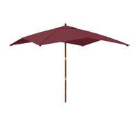Garden Parasol Umbrella with Wooden Pole Outdoor Parasol Sun Umbrella vidaXL