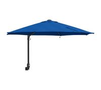 Garden Parasol with LED Strip Lights Manual Polyester and Steel Solar vidaXL