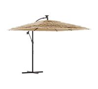 Garden Parasol with Steel Pole Outdoor Umbrella Balcony Sun Parasol vidaXL