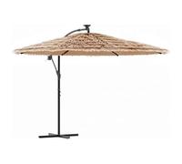 Garden Parasol With Steel Pole
