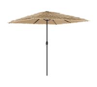 Garden Parasol with Steel Pole Outdoor Umbrella Balcony Sun Parasol vidaXL