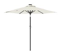 Garden Parasol with Steel Pole Patio Umbrella Sun Parasol Bordeaux Red vidaXL
