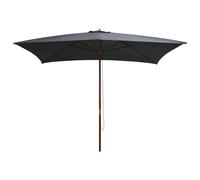 Garden Parasol With Wooden Pole 200X300 Cm