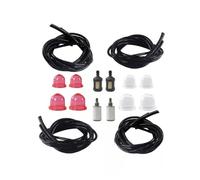 Garden Parts Petrol Fuel Line for Hose with Black 4 Sizes Common 2 Cycle Small Engine Weedeater