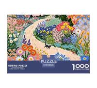 Garden Path Cat Walk Reliable Paper Construction Excellent Hobby for Unwinding After Work And Reducing Daily Tiredness 38x26cm/1000pcs