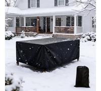 Garden Patio Furniture Covers, 420D Oxford Waterproof 170x85x70cm/LxWxH | Rectangular Dining Chair Sofa Furniture Cover Winterproof Heavy Duty Rain Protection and Dustproof Outdoor Garden Table Cover