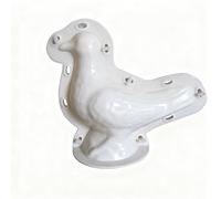 Garden Pavilion Concrete Mould,Building Template Flower Ball Mold,Outdoor Decor Plastic Mold,Balustrade Top Ornament DIY Mould,for Fence and Pathway for Backyard and Landscape Projects(D)