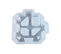 Garden Paving Moulds,Splicable Puzzle Cement Antique Brick Mold Square Path Mould Carving Concrete Plastic Molds 43x43x10cm