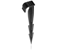 Garden Pegs - Pack of 1 WaterPEG 6.3" Ground Securing Pegs for Drip Irrigation Line System, Ground Stakes Anchors for Porous Soaker Hose Leaky Weeping Pipe - Strong and Secure Hold