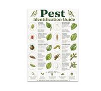 Garden Pest Identification Guide Poster - 13x19 Glossy Print