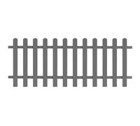 vidaXL Picket Fence WPC 200x100 cm UK HOT