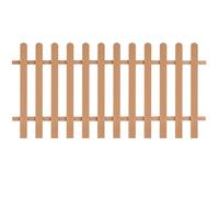 vidaXL Picket Fence WPC 200x100 cm UK HOT