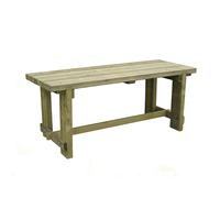 Garden Picnic Table 1.8m Sturdy Wooden Contemporary Refectory Outdoor Dining