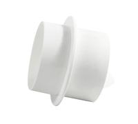 Garden Pipe Fitting 80-150mm PVC Round Pipe Draft Blocker Backdraft Damper One Way Ventilation Fan air Duct Check Valve Kitchen Ventilation Grill(100mm) Plumbing Fittings