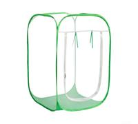 Garden Plant Cover Pop-Up Design, Protective Mesh Tent for Vegetables and Fruits Against Insects, Weather-Resistant Airflow Structure(Green-edged 70 * 70 * 90)